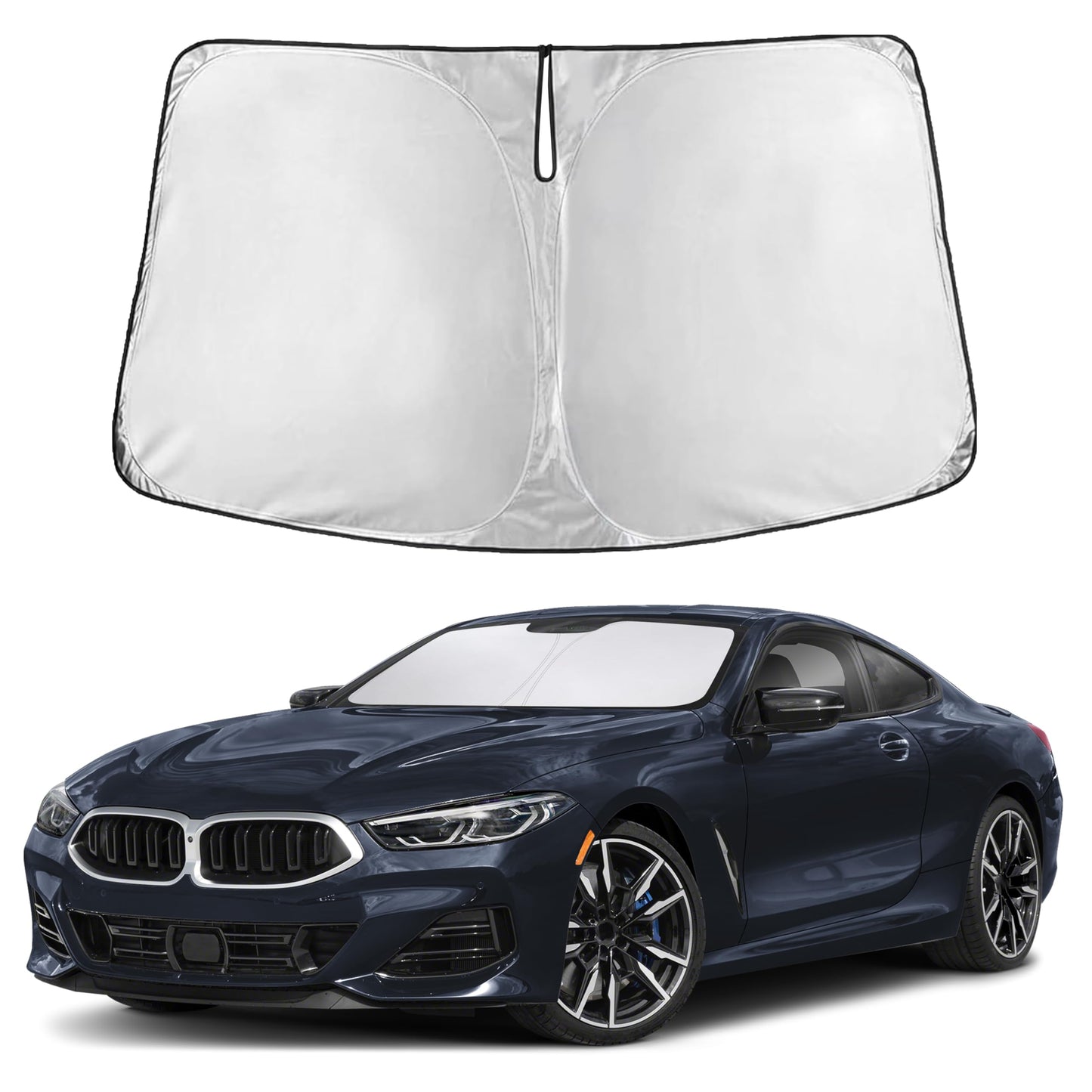 Reflective RV Windshield Sunshade for UV & Heat Protection