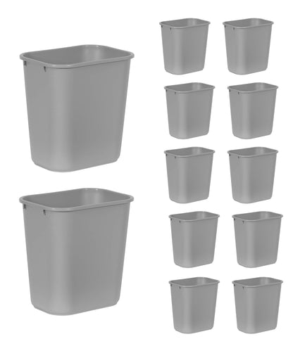 Compact Plastic Wastebasket for Car & Everyday Storage