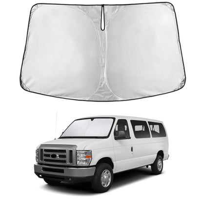Reflective RV Windshield Sunshade for UV & Heat Protection