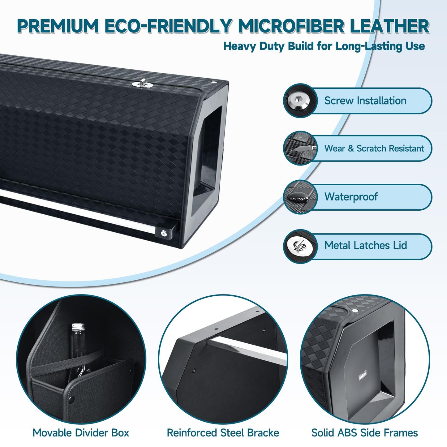 Expandable Car Trunk Organizer with Multiple Size Options