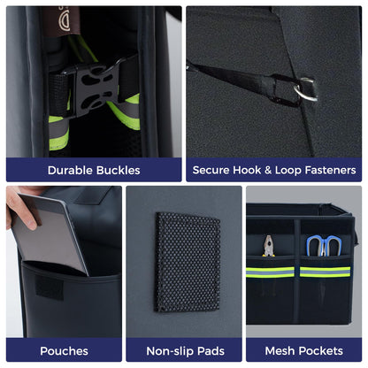 Car Backseat Organizer with Multi-Pocket Storage