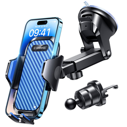 Adjustable Car Phone Holder for Dashboard & Windshield