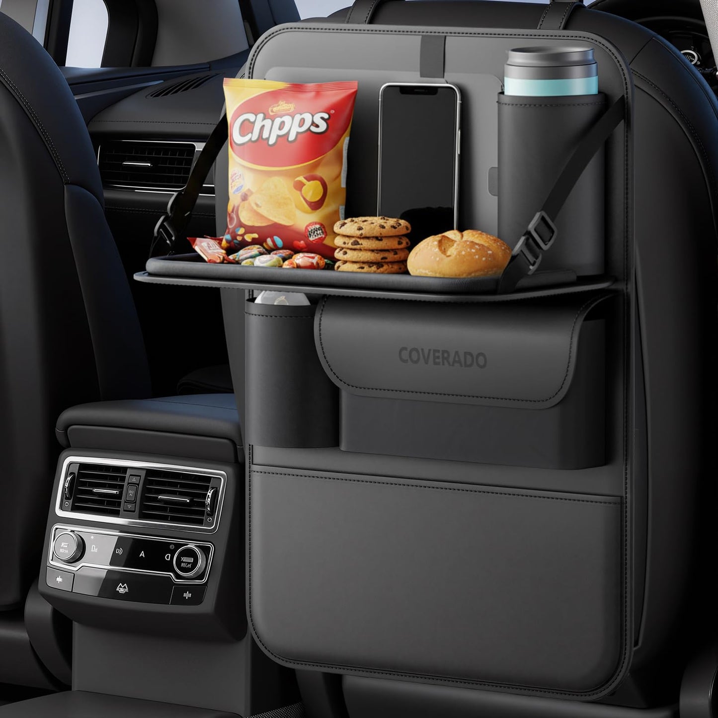 Car Backseat Organizer with Multi-Pocket Storage