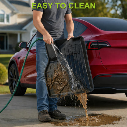 All-Weather Floor Mats Full Set for Electric Vehicles