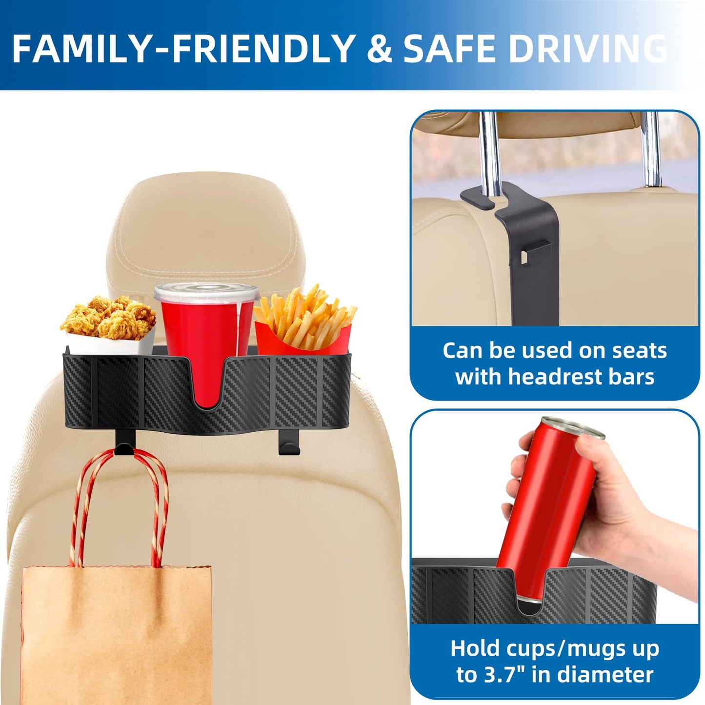 OUSHASAA Backseat Organizer