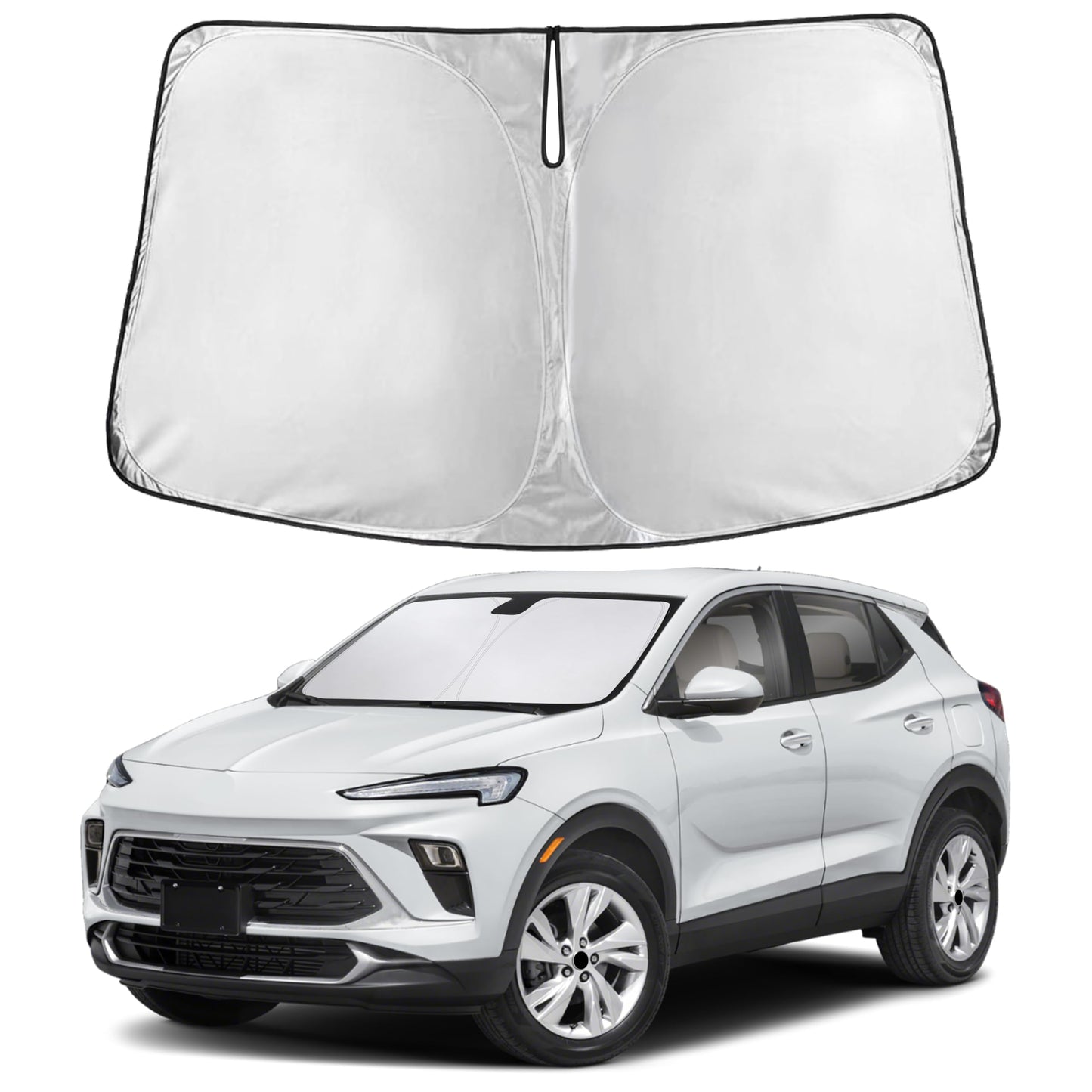Reflective RV Windshield Sunshade for UV & Heat Protection