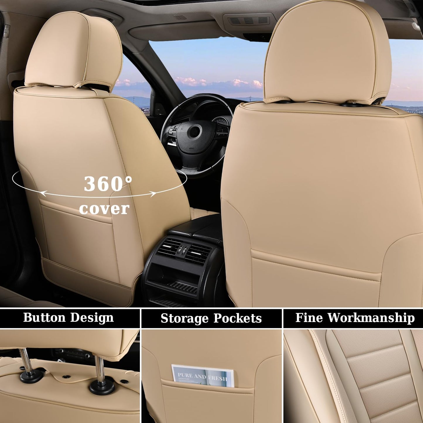 Front Car Seat Cover