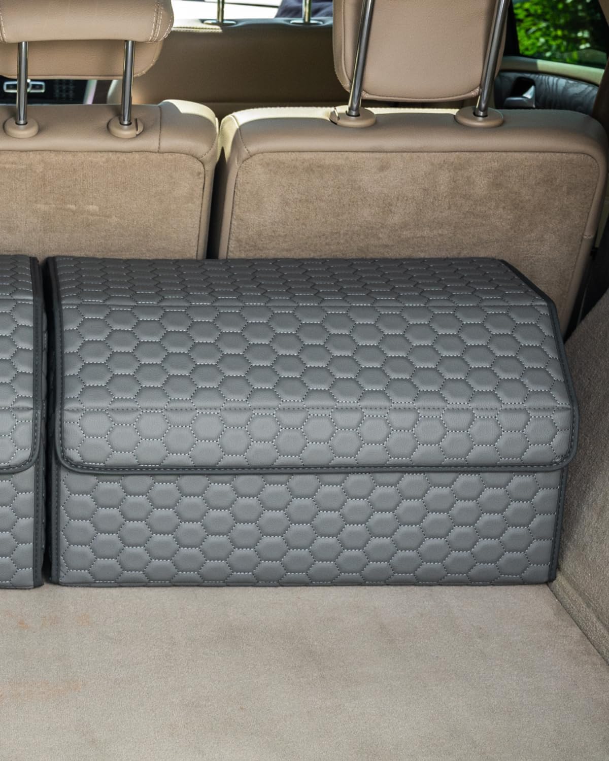 Foldable Car Trunk Organizer with Spacious Storage