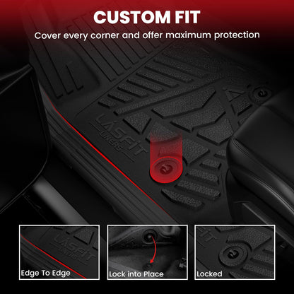 All-Weather Floor & Cargo Mat Set with Seatback Mats