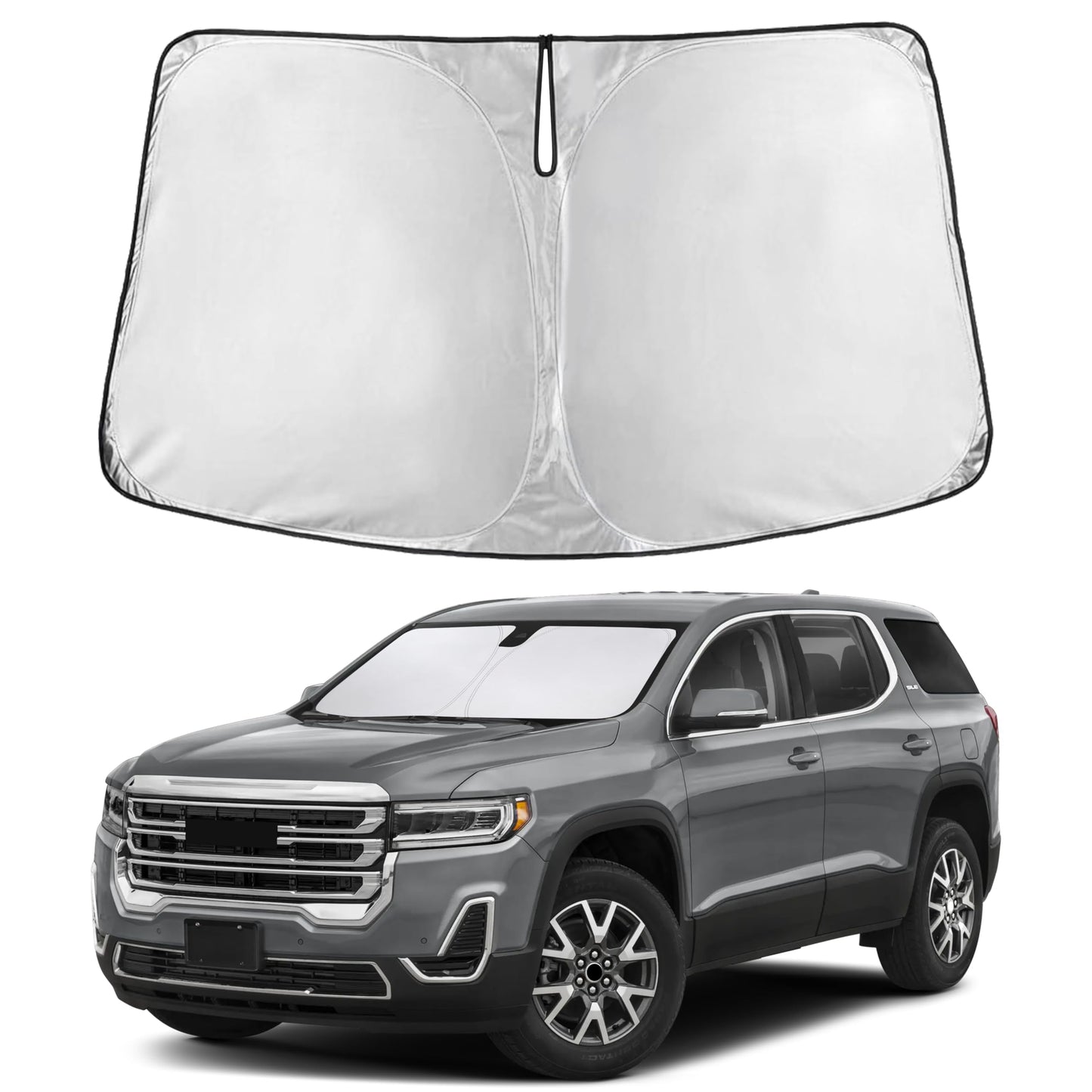 Reflective RV Windshield Sunshade for UV & Heat Protection