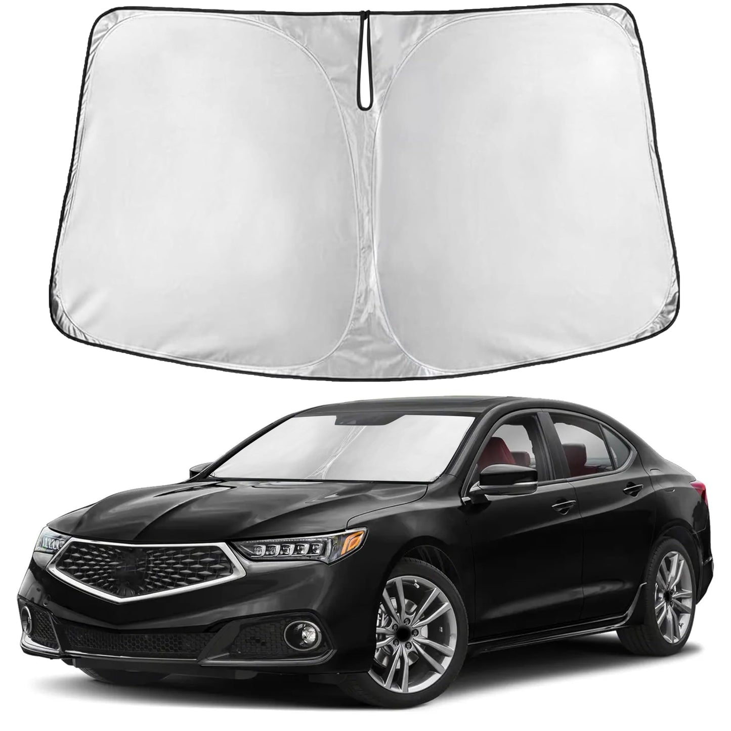 Reflective RV Windshield Sunshade for UV & Heat Protection