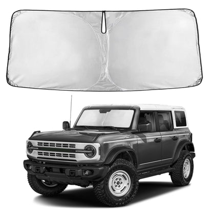 Reflective RV Windshield Sunshade for UV & Heat Protection