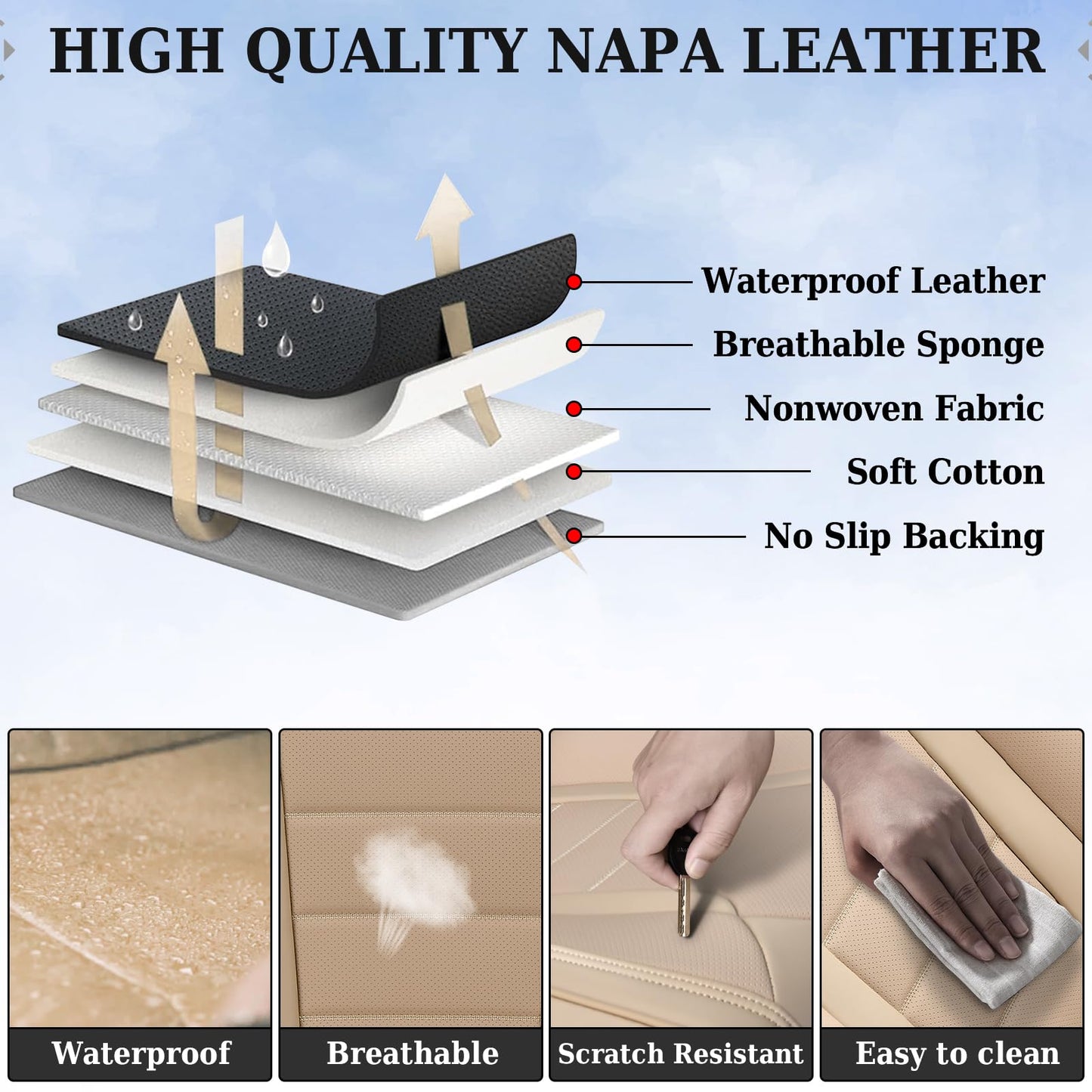Front Car Seat Cover