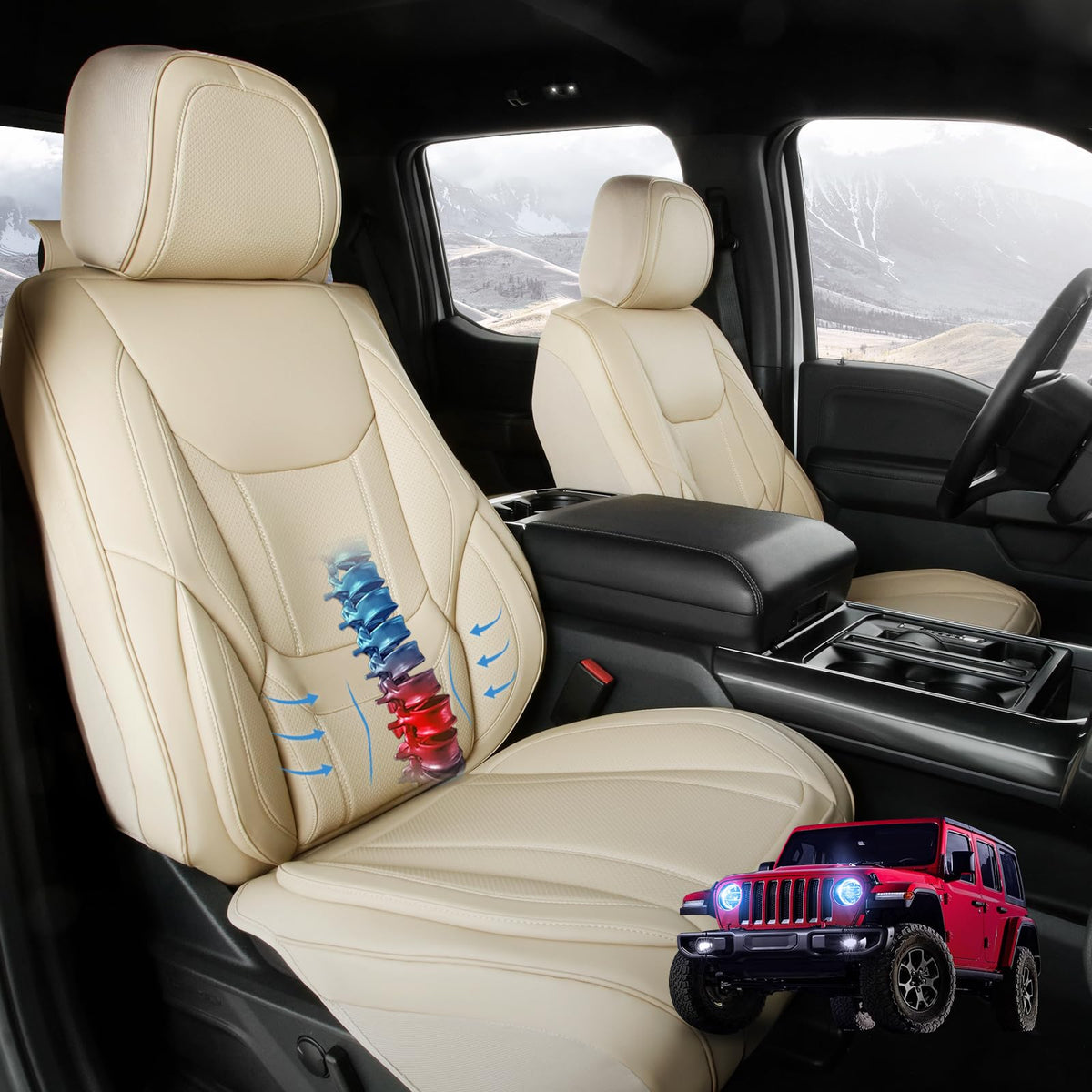 Seat Cover Jeep SUV Custom Variation