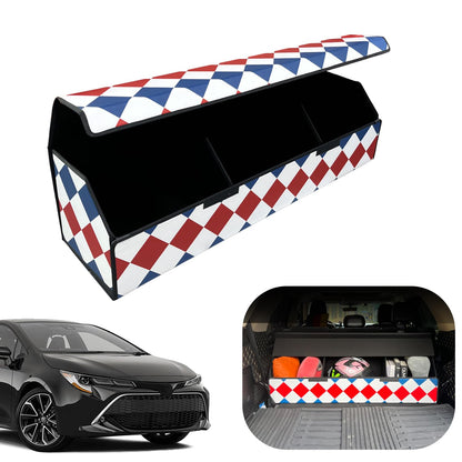 Leather Car Trunk Organizer with Large Storage Capacity