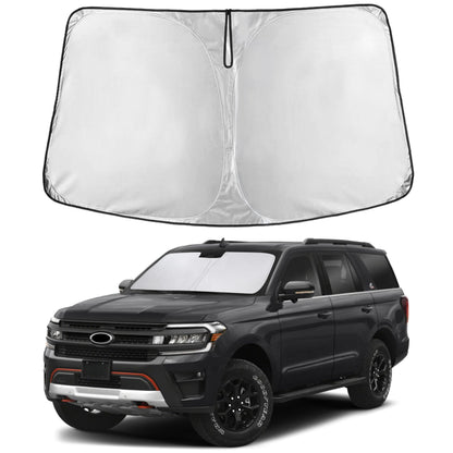 Reflective RV Windshield Sunshade for UV & Heat Protection