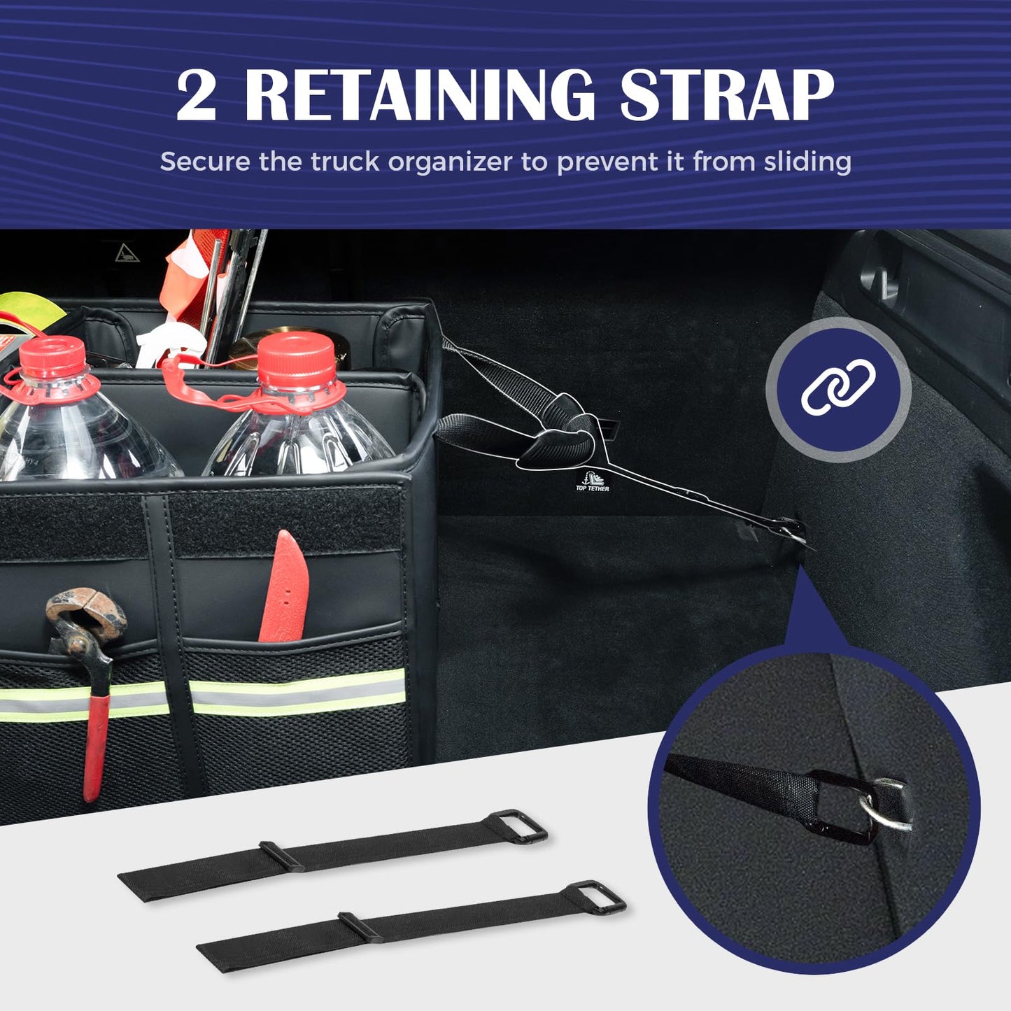 Car Backseat Organizer with Multi-Pocket Storage