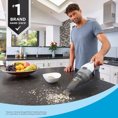 QuickClean Cordless Handheld Car Vacuum for Easy Cleaning