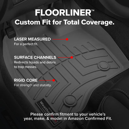All-Weather Floor Liners for Crew Cab Trucks Full Set