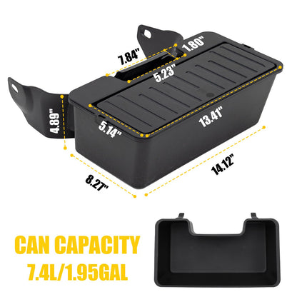 Compact Car Trash Can with Leakproof Interior Design