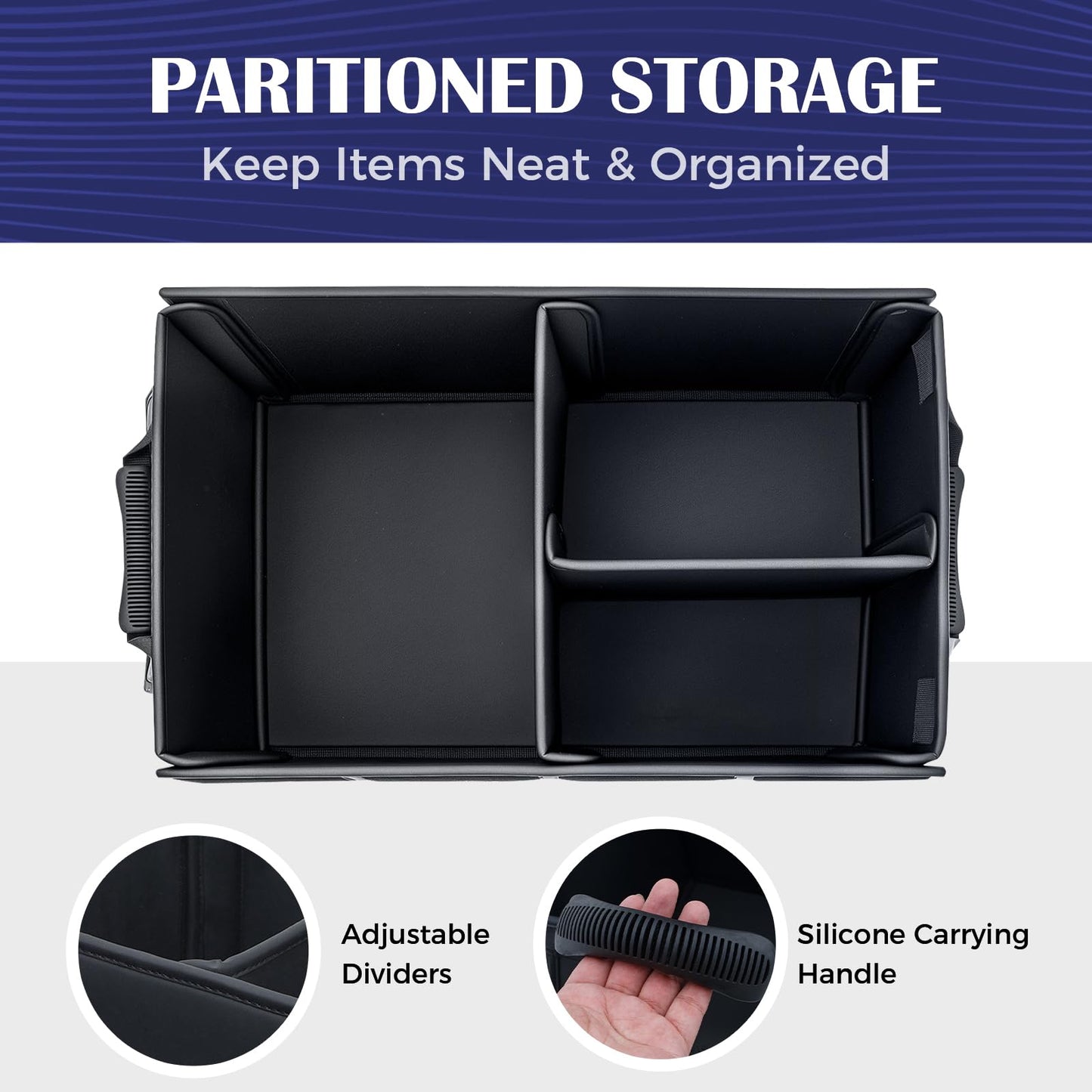 Car Backseat Organizer with Multi-Pocket Storage