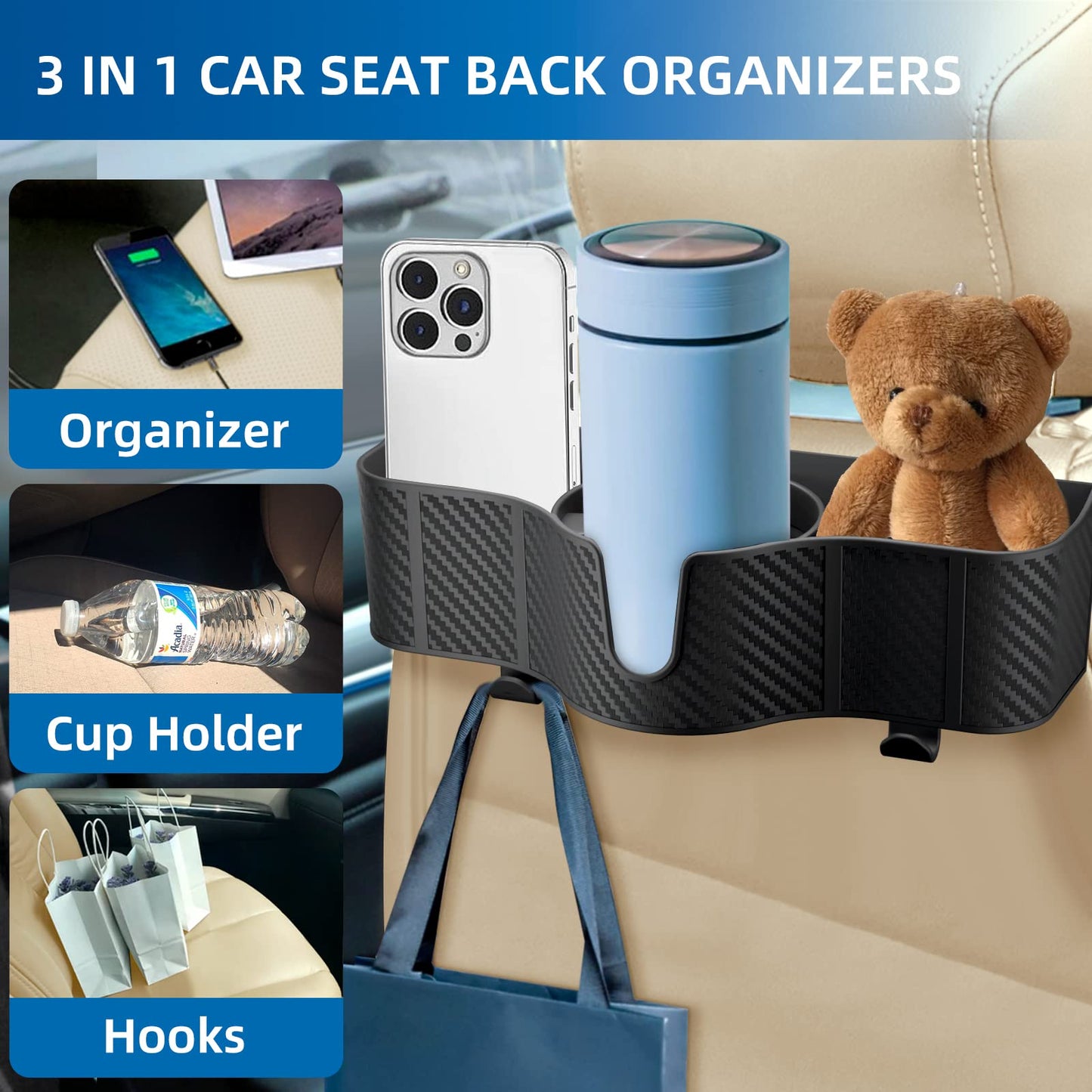 OUSHASAA Backseat Organizer