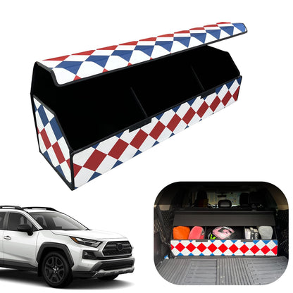 Leather Car Trunk Organizer with Large Storage Capacity