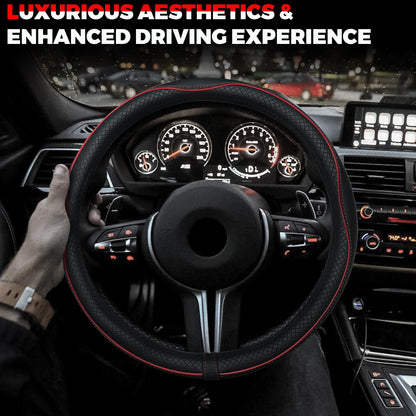 Durable Car Steering Wheel Cover with Comfortable Grip