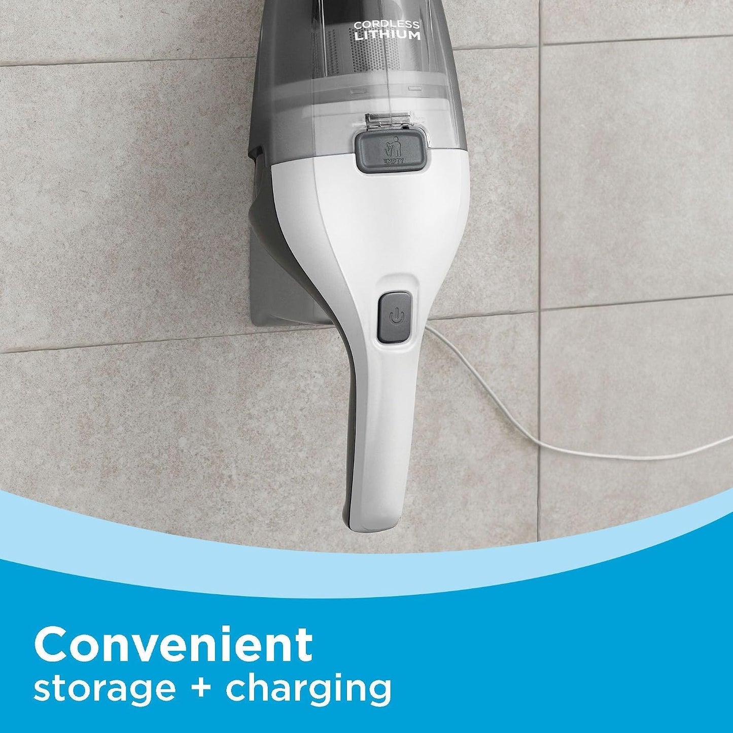 QuickClean Cordless Handheld Car Vacuum for Easy Cleaning