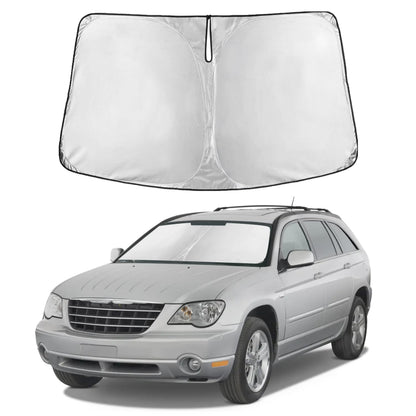 Reflective RV Windshield Sunshade for UV & Heat Protection