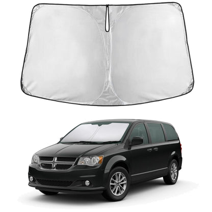 Reflective RV Windshield Sunshade for UV & Heat Protection