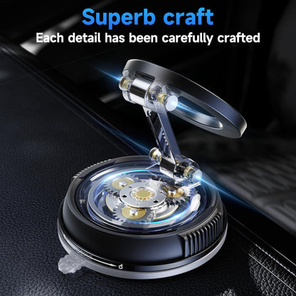 Magnetic Car Phone Mount with Strong Suction Base