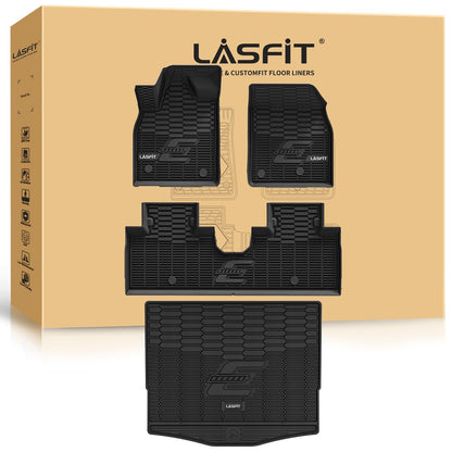 All-Weather Floor & Cargo Mat Set with Seatback Mats