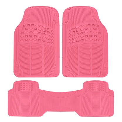 Clear All-Weather Car Floor Mats with Anti-Slip Grip