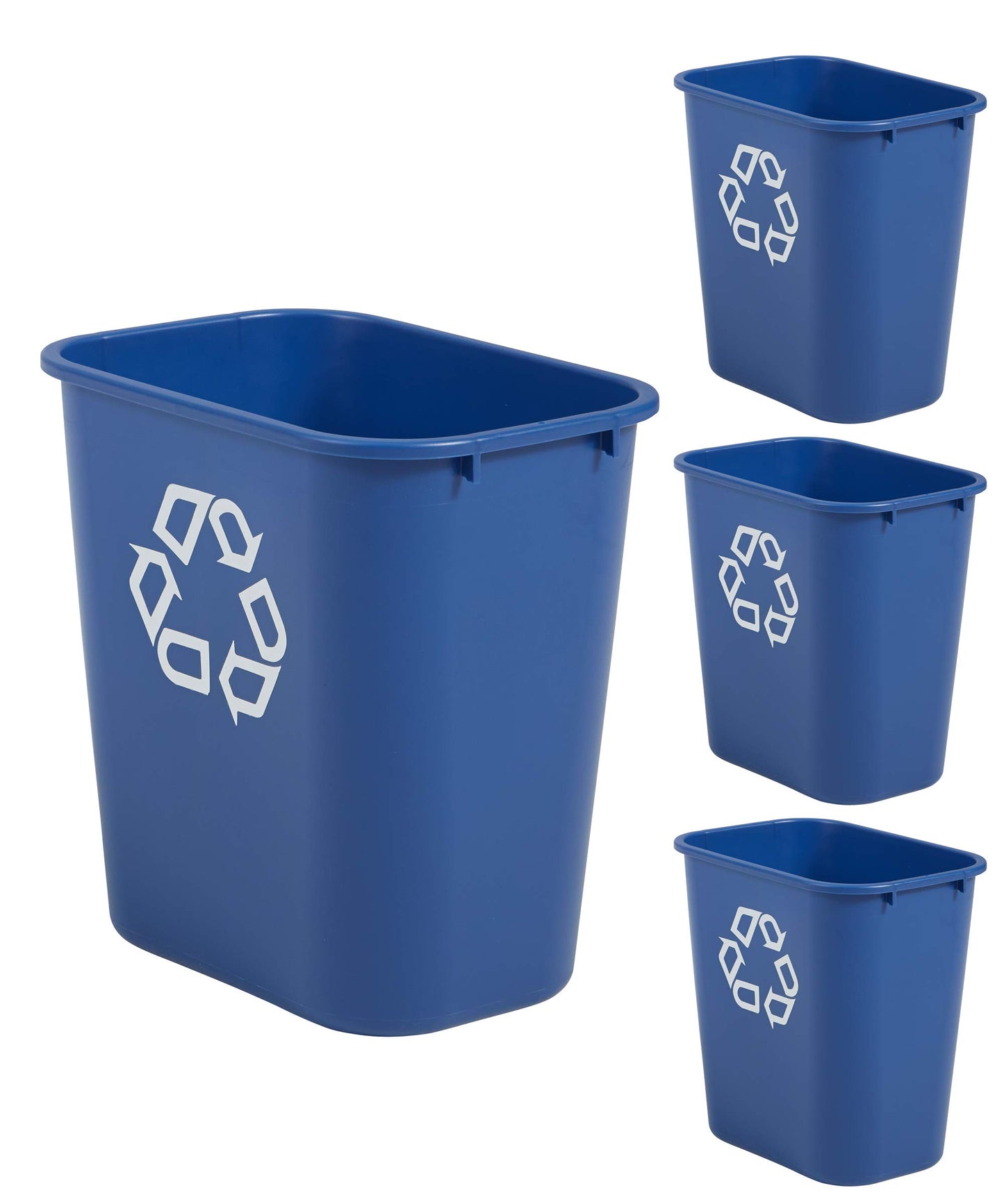 Compact Plastic Wastebasket for Car & Everyday Storage