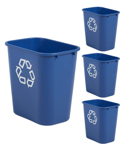 Compact Plastic Wastebasket for Car & Everyday Storage