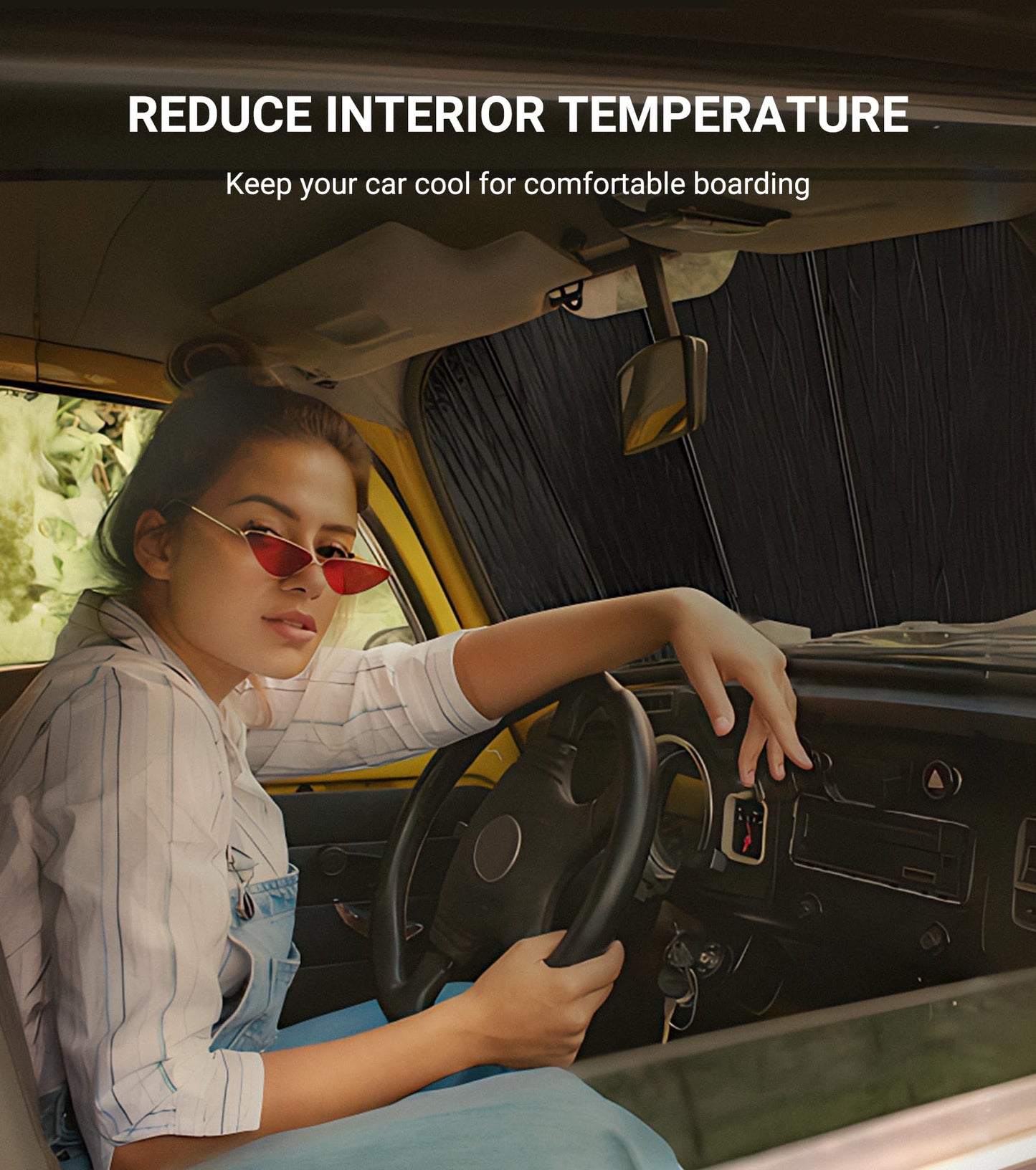 Pigenius Window Sun Shade Full Set for Honda Odyssey