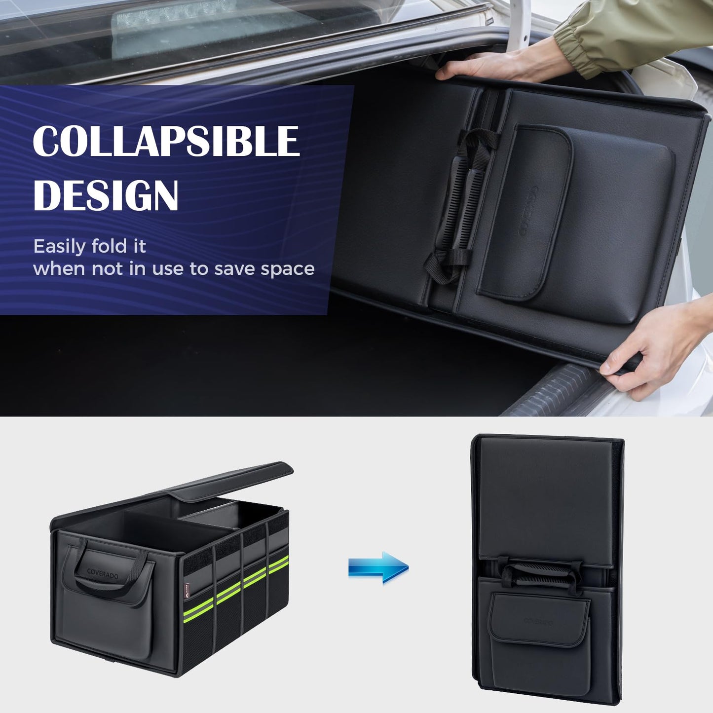 Car Backseat Organizer with Multi-Pocket Storage