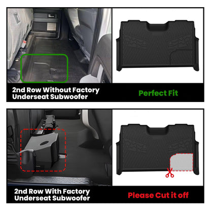 All-Weather Floor & Cargo Mat Set with Seatback Mats