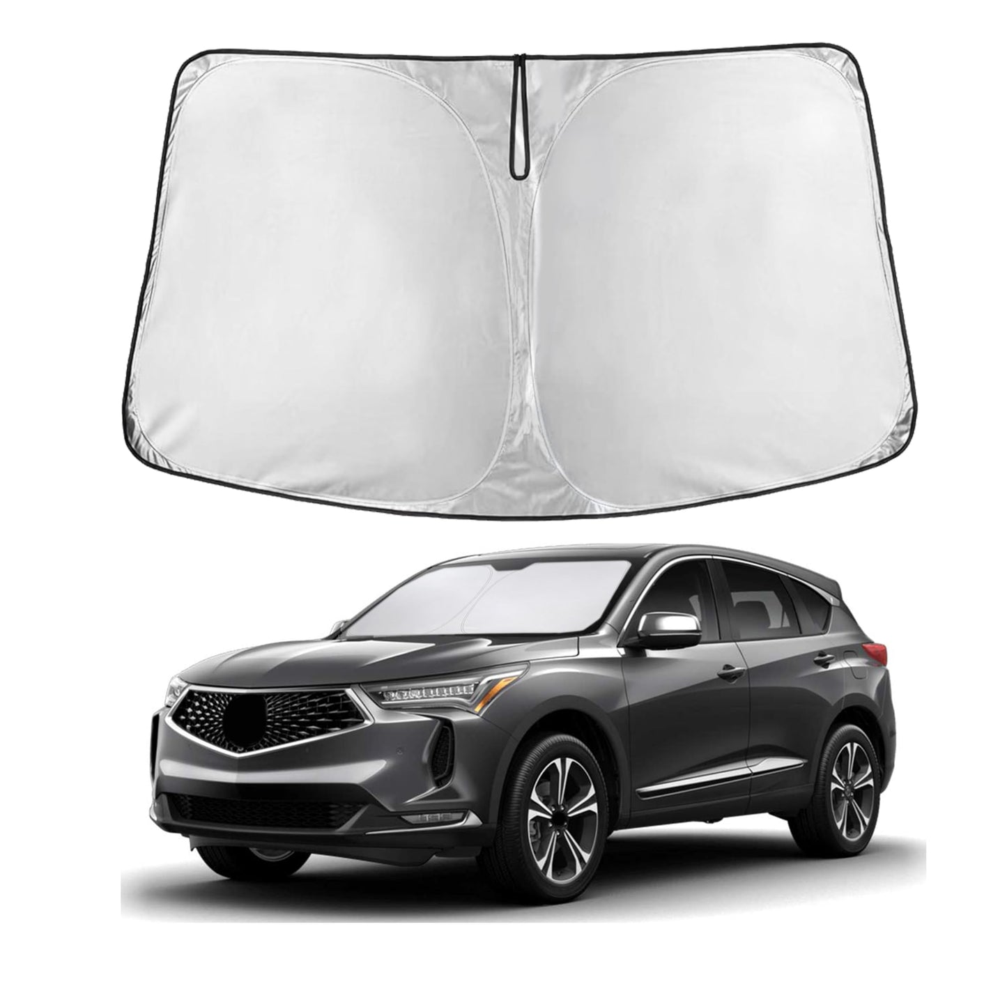 Reflective RV Windshield Sunshade for UV & Heat Protection