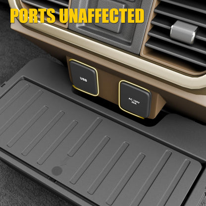 Compact Car Trash Can with Leakproof Interior Design