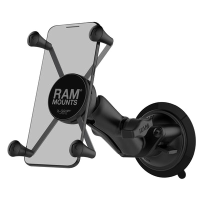 Large X-Grip Phone Mount with Suction Cup Base