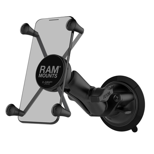 RAM X-Grip Large Phone Mount with RAM Twist-Lock Suction Cup Base