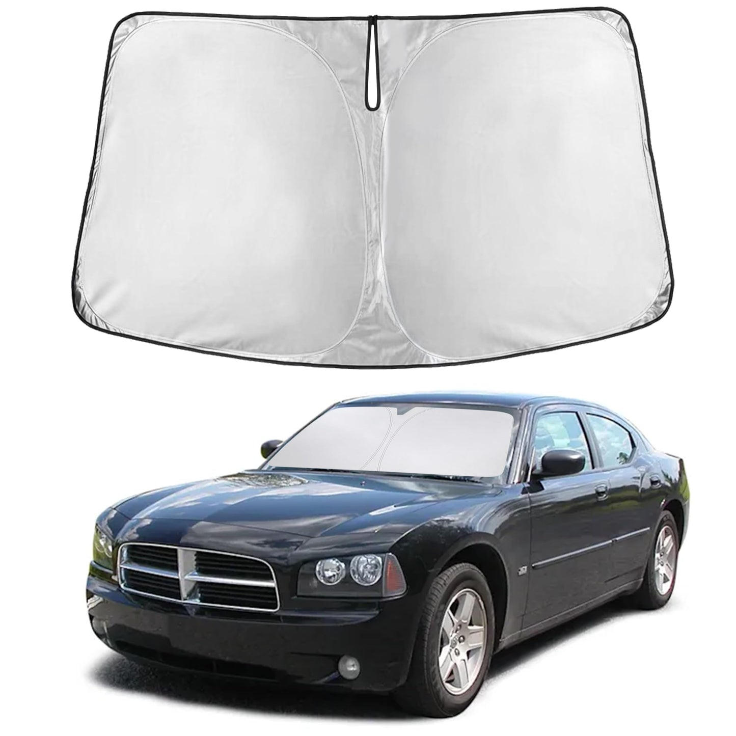 Reflective RV Windshield Sunshade for UV & Heat Protection