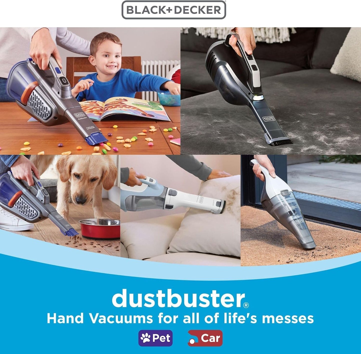 QuickClean Cordless Handheld Car Vacuum for Easy Cleaning