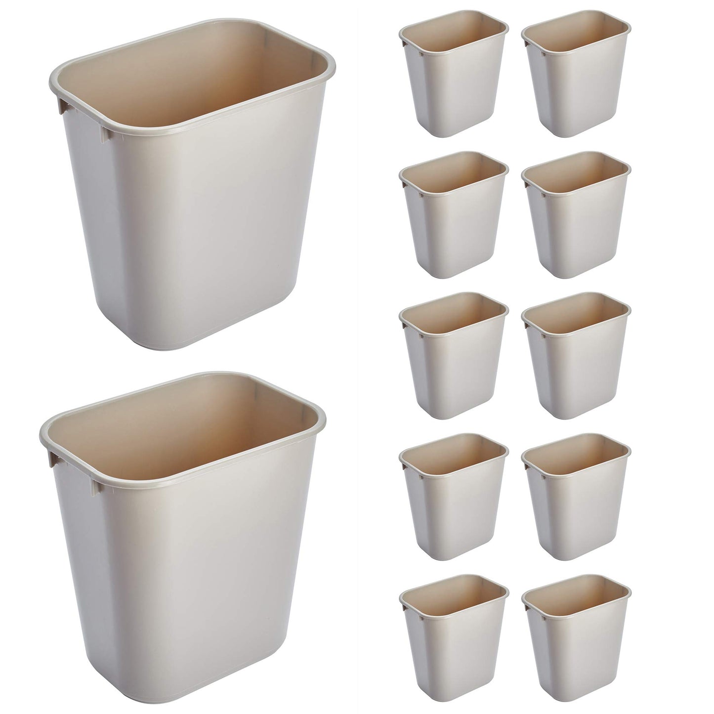 Compact Plastic Wastebasket for Car & Everyday Storage