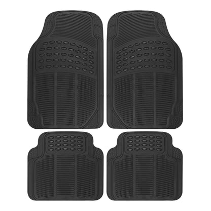 Clear All-Weather Car Floor Mats with Anti-Slip Grip