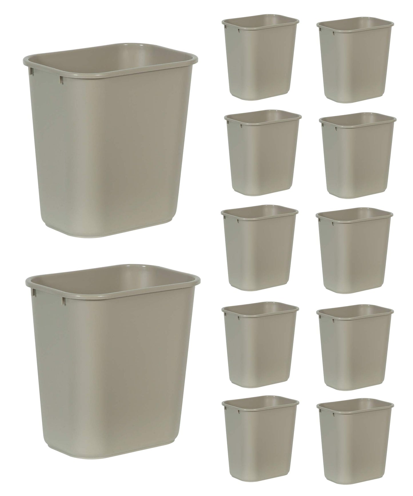Compact Plastic Wastebasket for Car & Everyday Storage