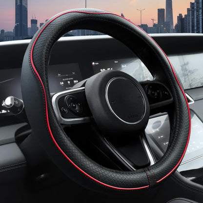 Durable Car Steering Wheel Cover with Comfortable Grip