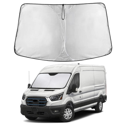 Reflective RV Windshield Sunshade for UV & Heat Protection